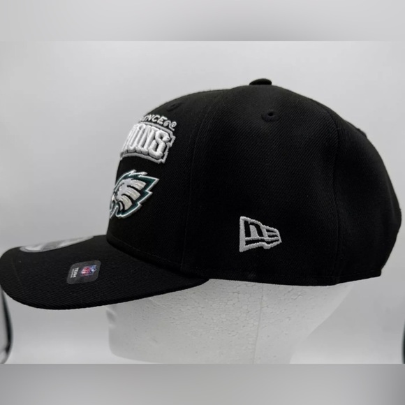 Philadelphia Eagles Conference Champions Super Bowl LIX Black Adjustable Hat - Picture 7 of 8